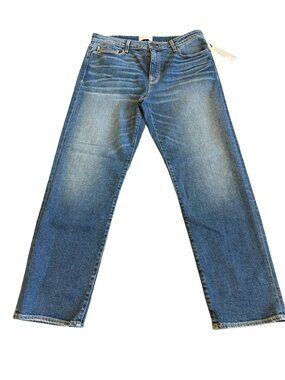 Parker Smith Da Boyfriend Straight Leg Jeans Medium Wash Denim Size 30 Women NWT